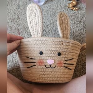 Target Tan Bunny Basket